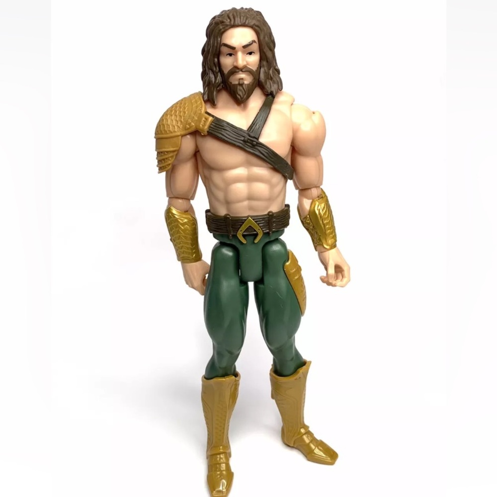 Aqua-Man 11.5" Action Figure Toy DC Comics Justice League Mattel Jason Mamoa